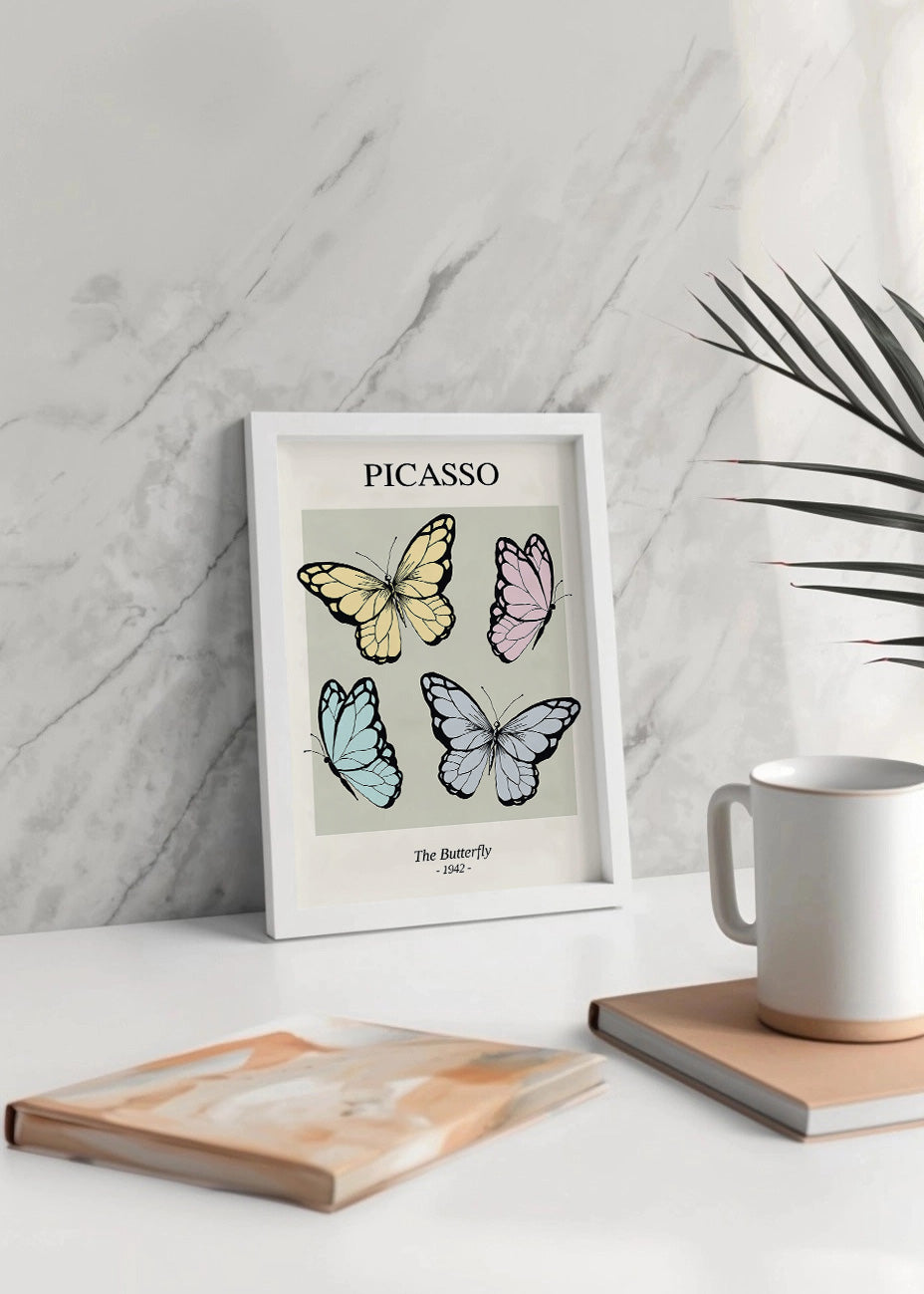 Cuadro The Butterfly (Picasso)