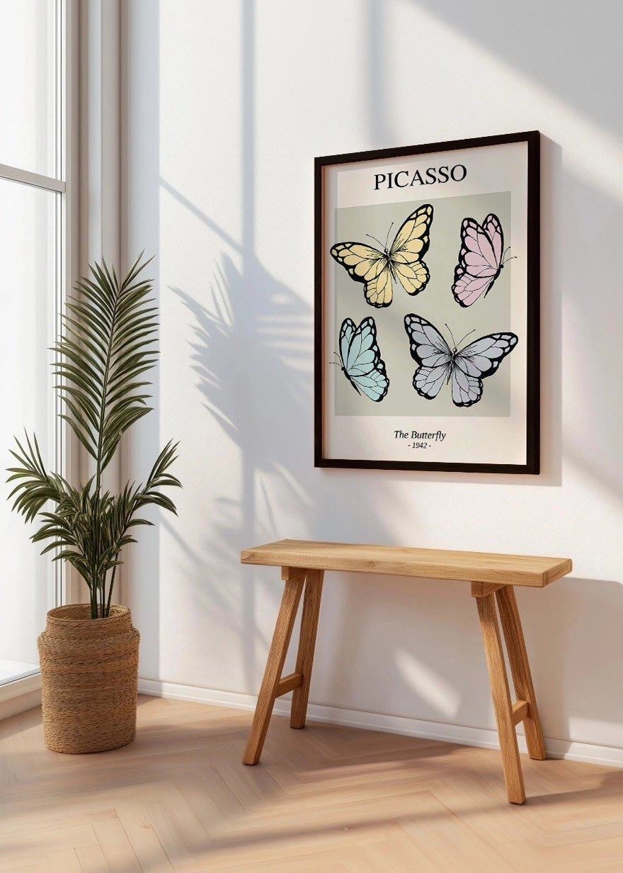Cuadro The Butterfly (Picasso)