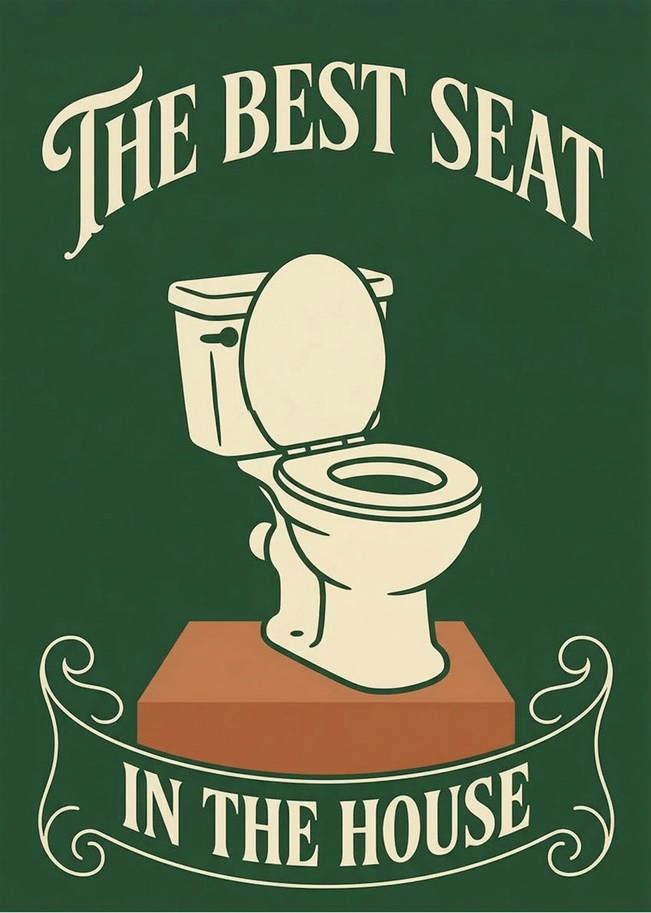Cuadro The best seat in the house