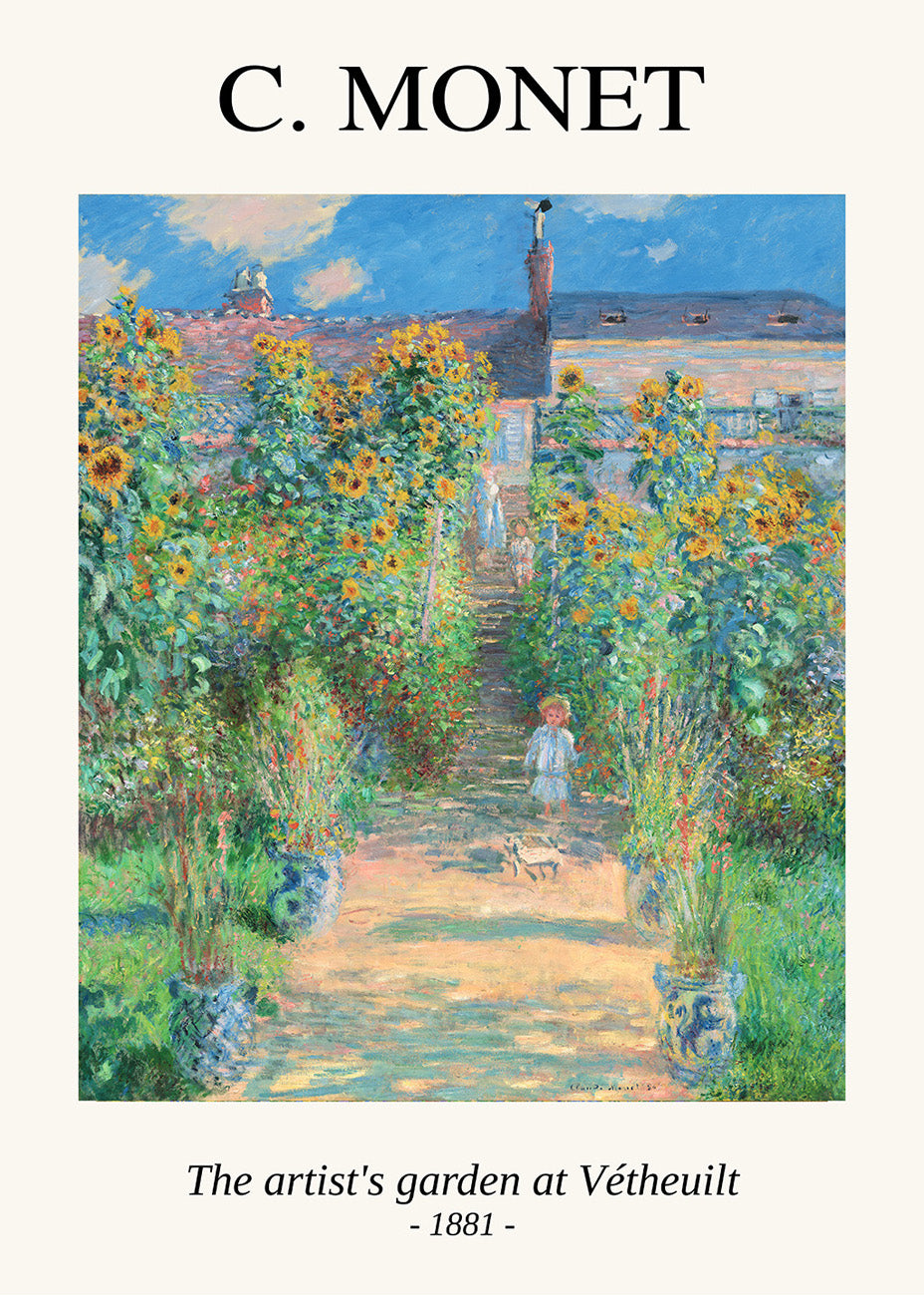 Le jardin de l'artiste à Vétheuil (Monet)