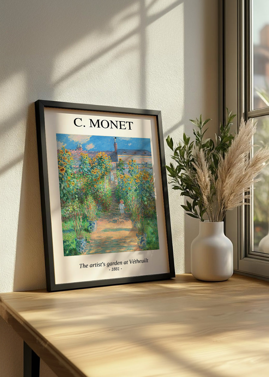 Le jardin de l'artiste à Vétheuil (Monet)