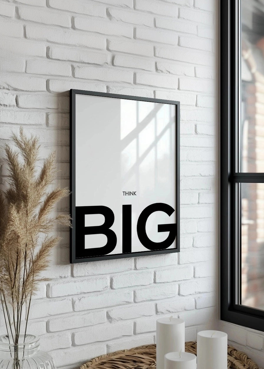 Cuadro Think BIG