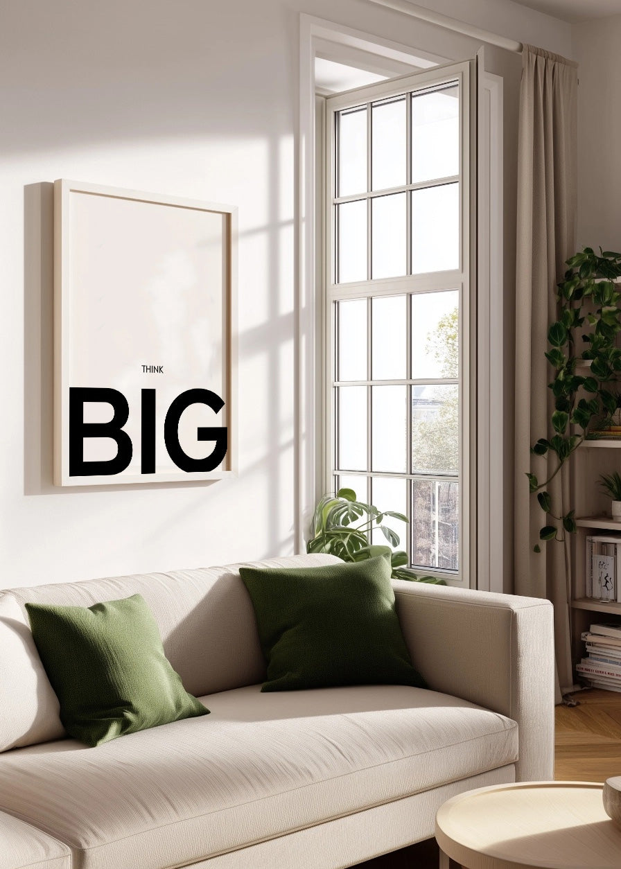 Cuadro Think BIG