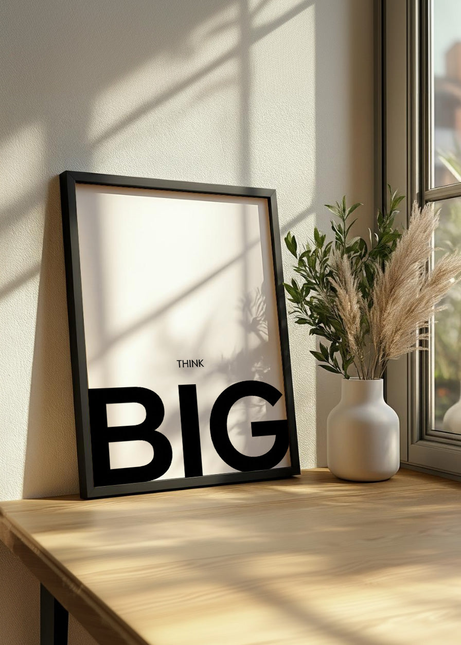 Cuadro Think BIG