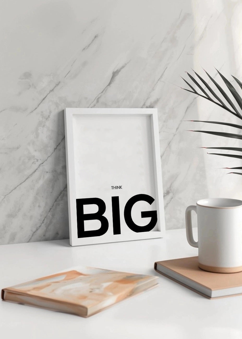 Cuadro Think BIG