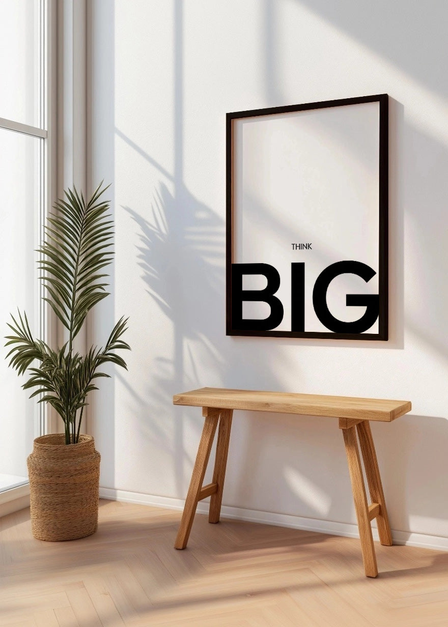 Cuadro Think BIG