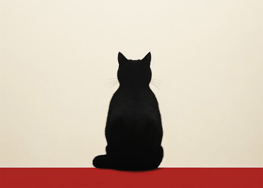 Cuadro ​Thinking cat