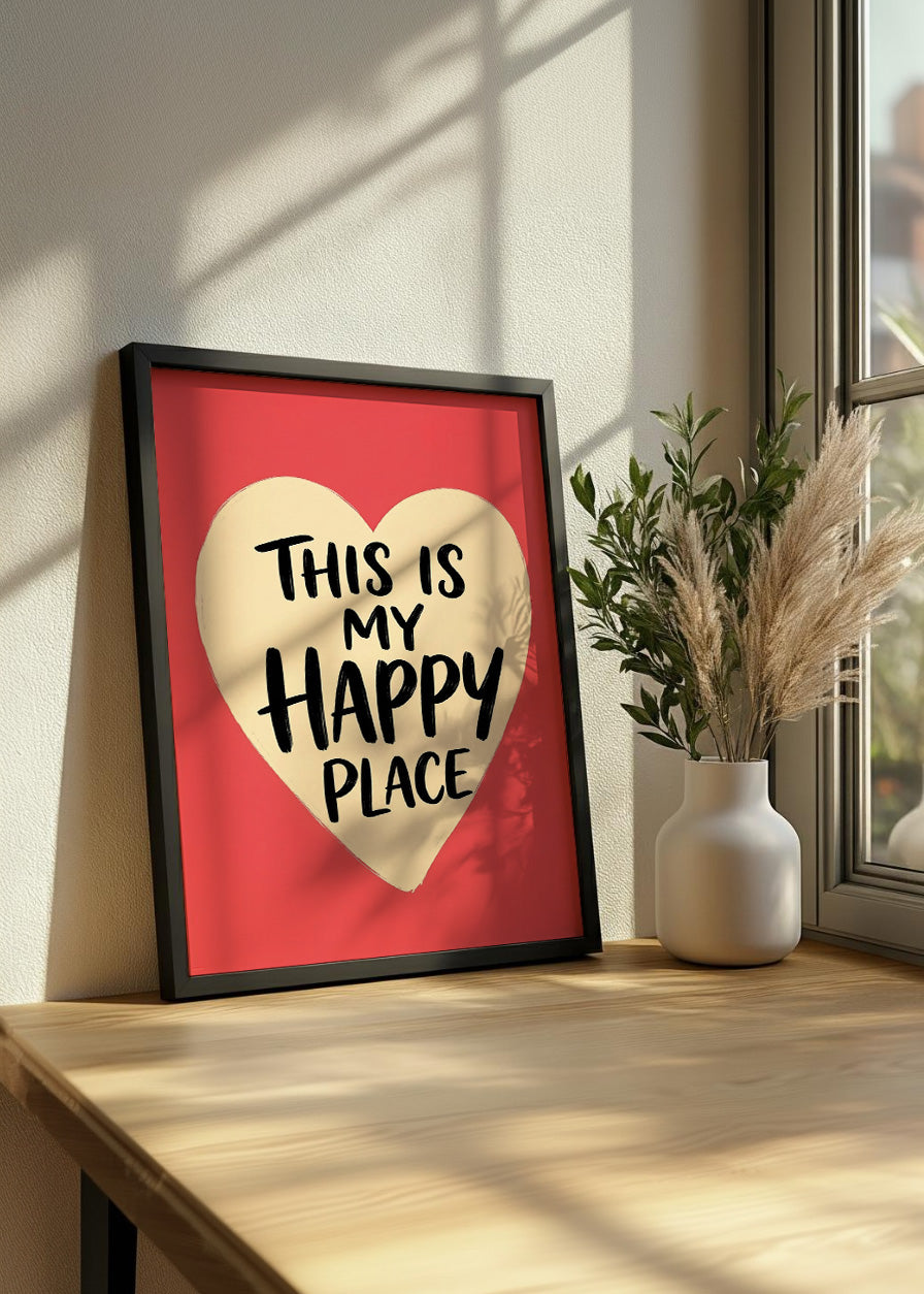 Cuadro This is my happy place
