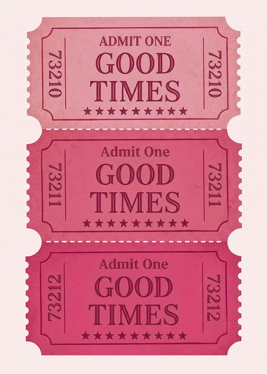 Cuadro Ticket de good times