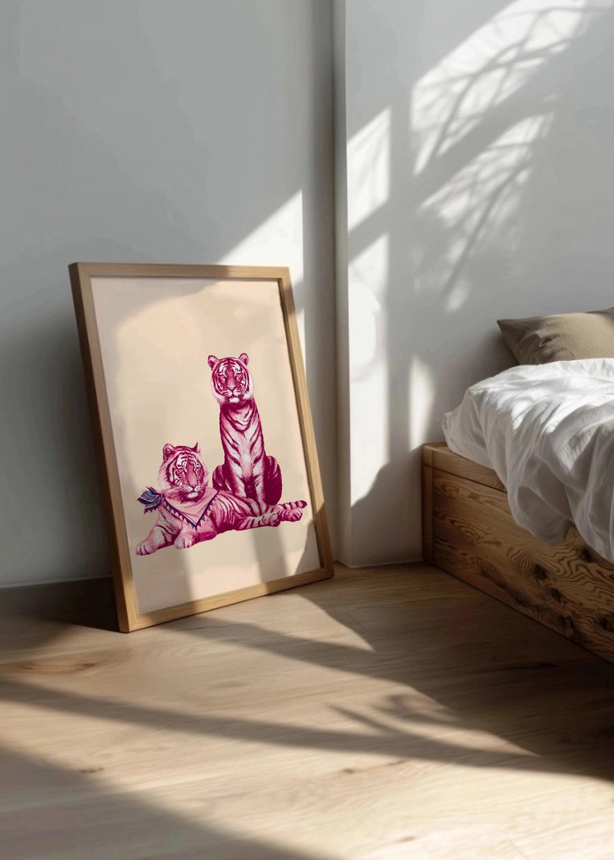 Cuadro Tigres cool 2