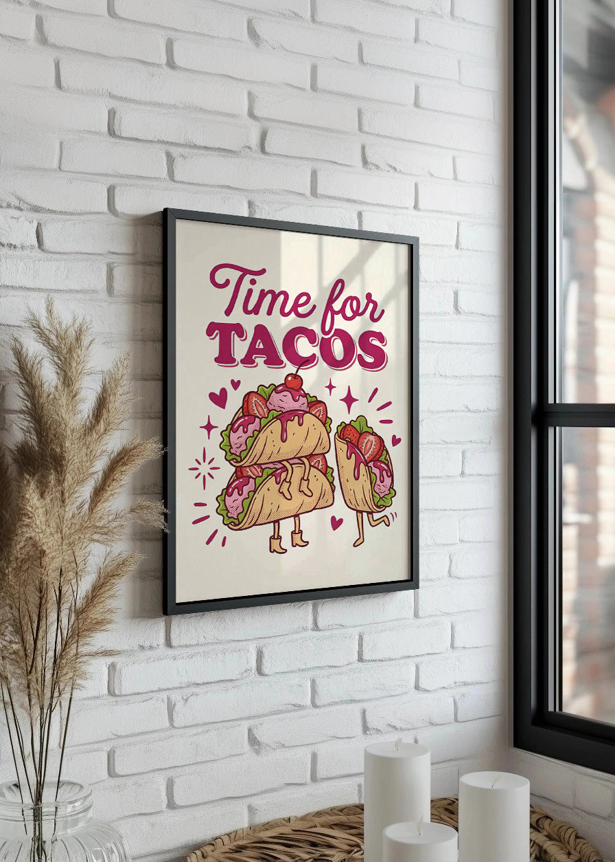 Cuadro Time for tacos