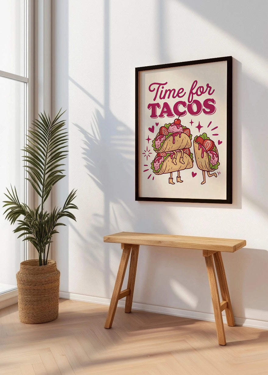 Cuadro Time for tacos