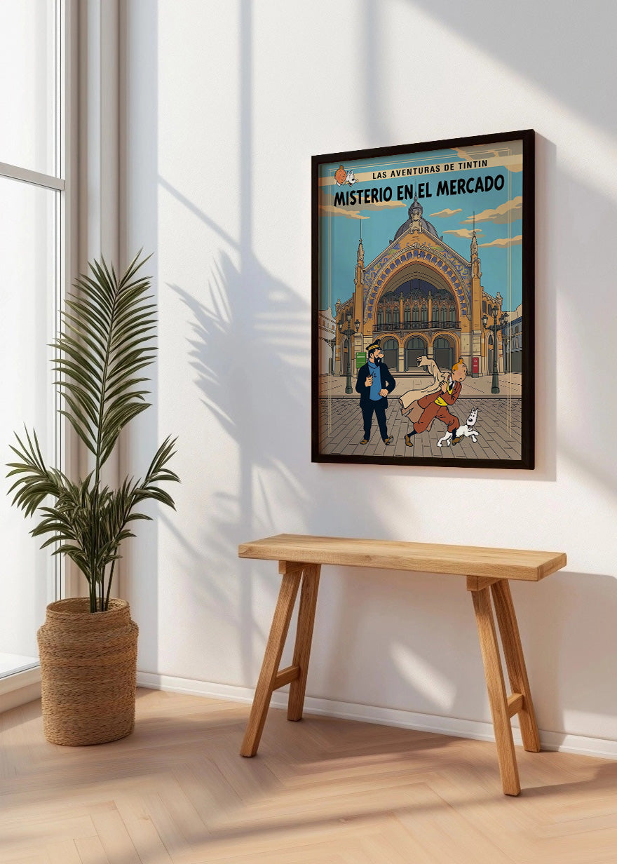 Cuadro Tin Tin en Valencia 2