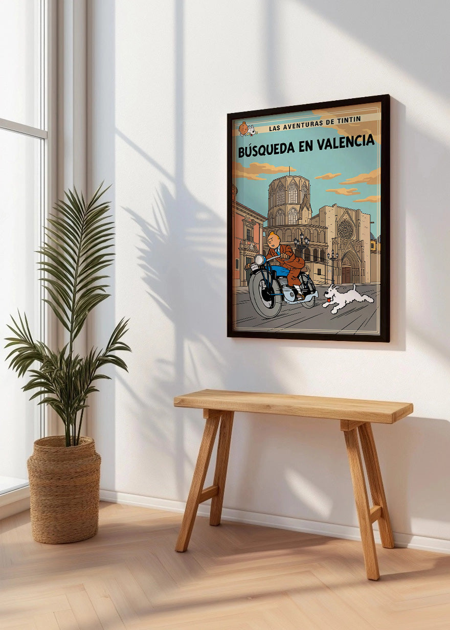 Cuadro Tin tin en Valencia - Catedral de Santa María