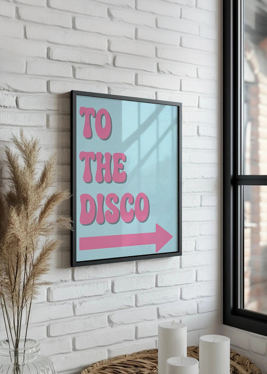 Cuadro To the disco