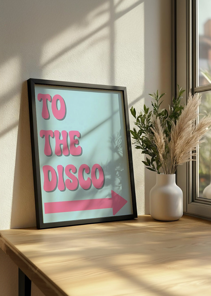 Cuadro To the disco