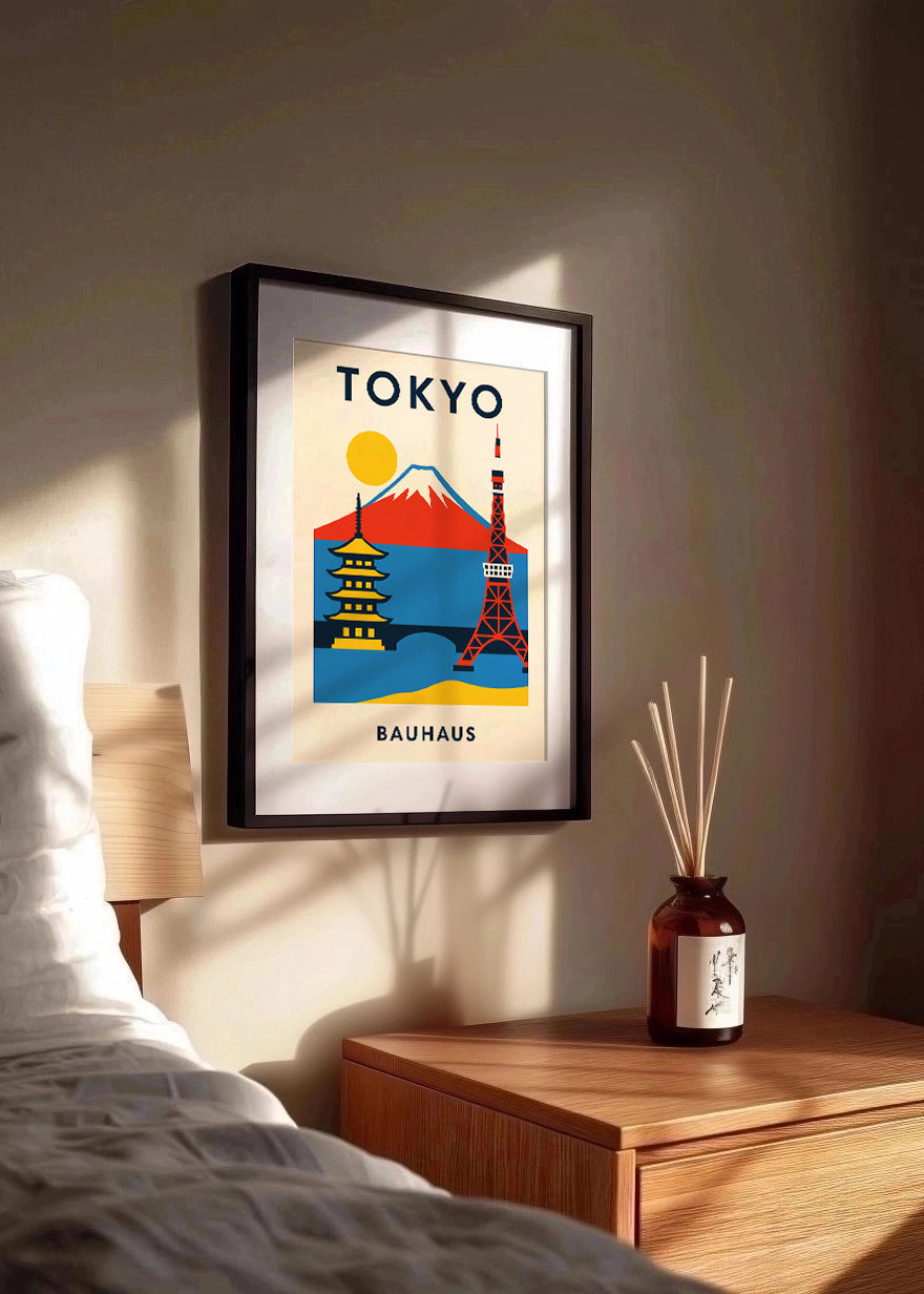 Cuadro Tokyo Poster Bauhaus