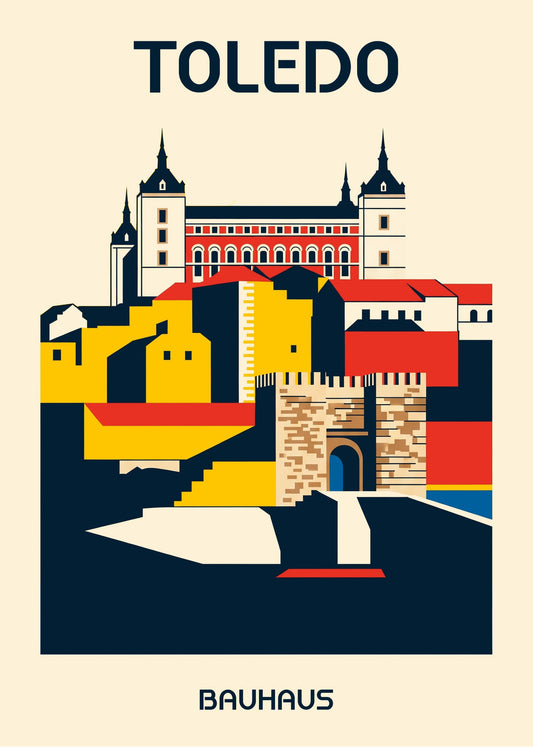 Cuadro Toledo Poster Bauhaus