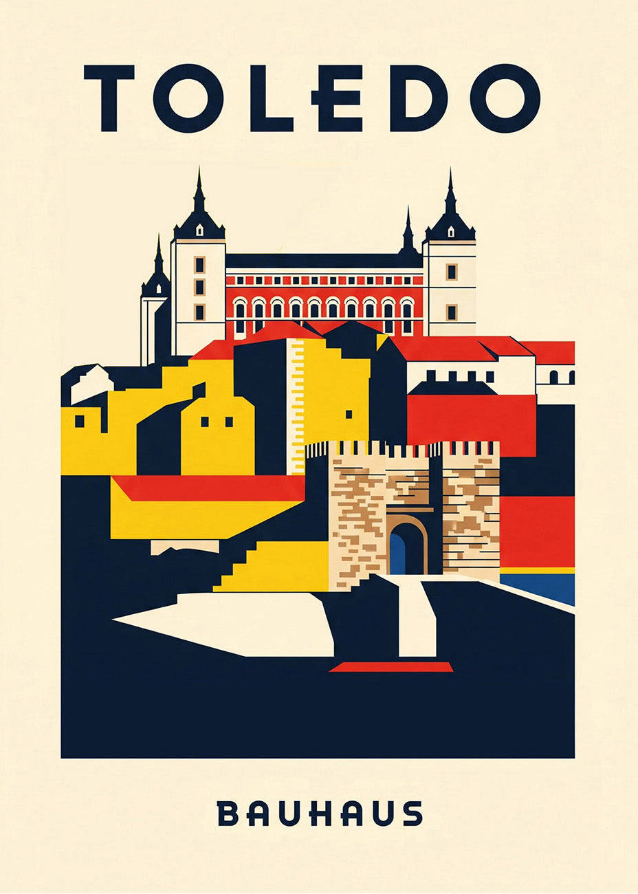 Cuadro Toledo Poster Bauhaus