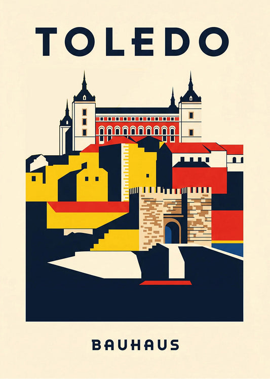 Cuadro Toledo Poster Bauhaus
