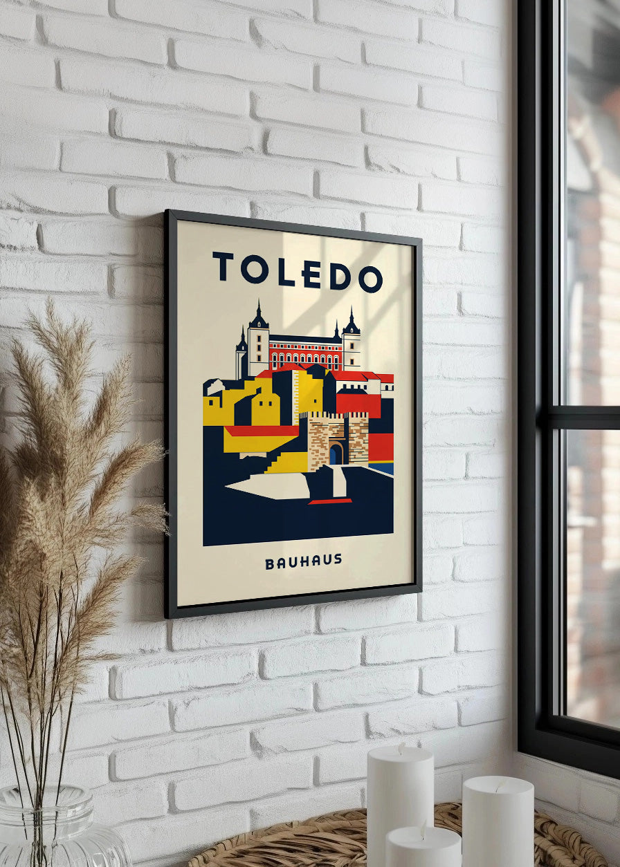 Cuadro Toledo Poster Bauhaus