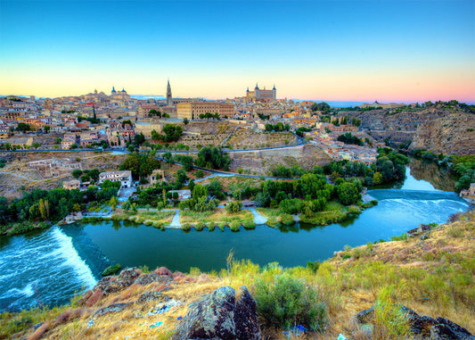 Cuadro Toledo desde el mirador de El Greco (CC BY-SA 2.0 por jiuguangw)