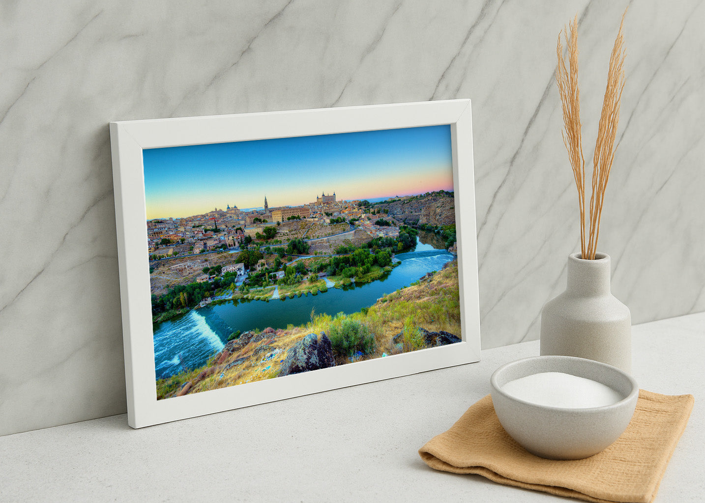 Cuadro Toledo desde el mirador de El Greco (CC BY-SA 2.0 por jiuguangw)