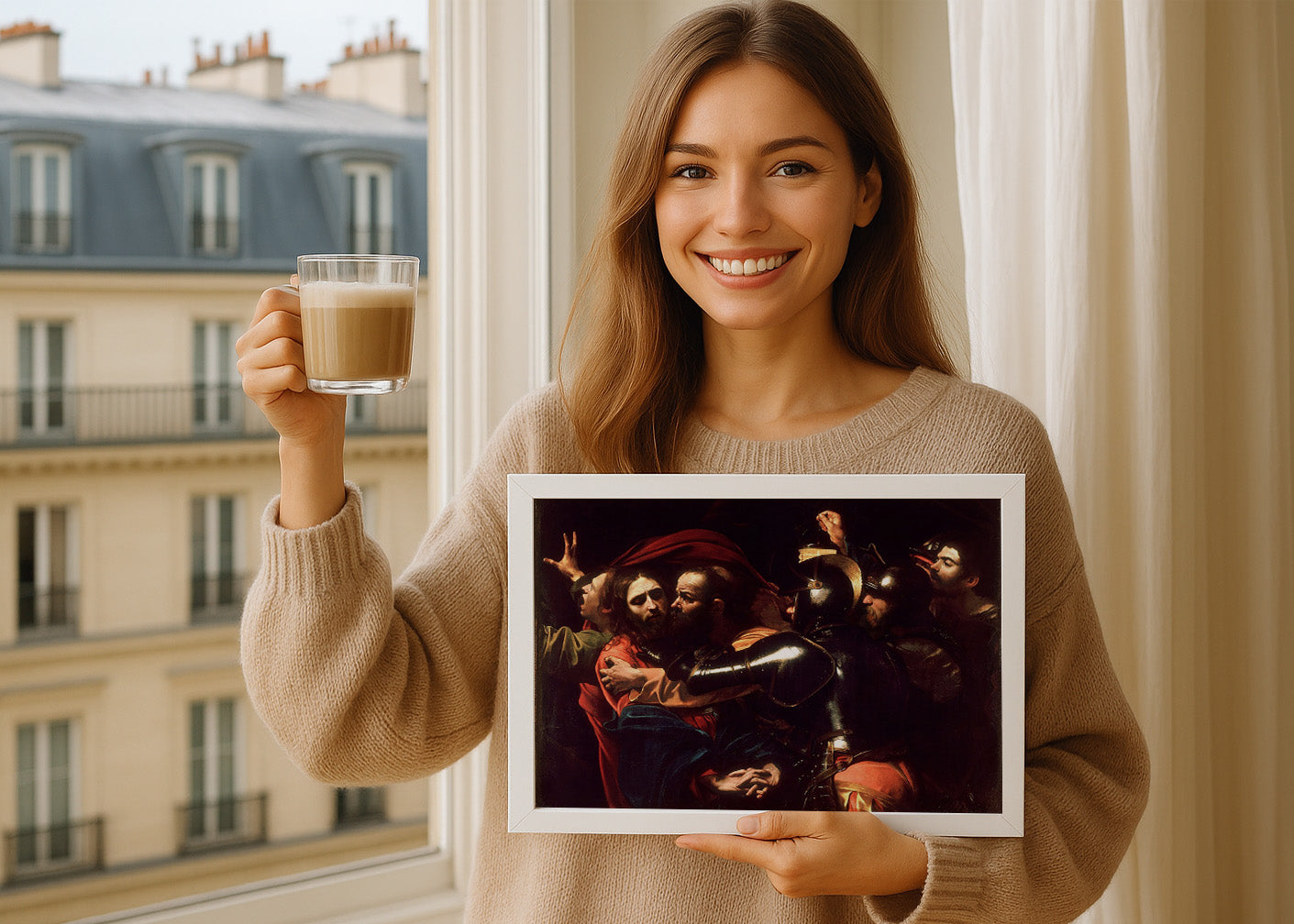 Cuadro ​Toma de Cristo (Caravaggio)