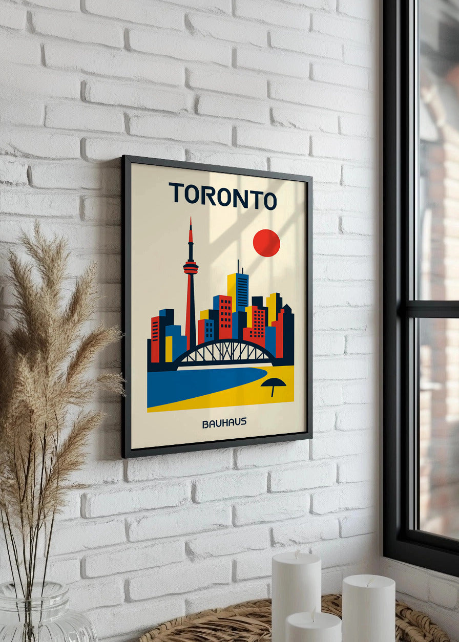 Cuadro Toronto Poster Bauhaus