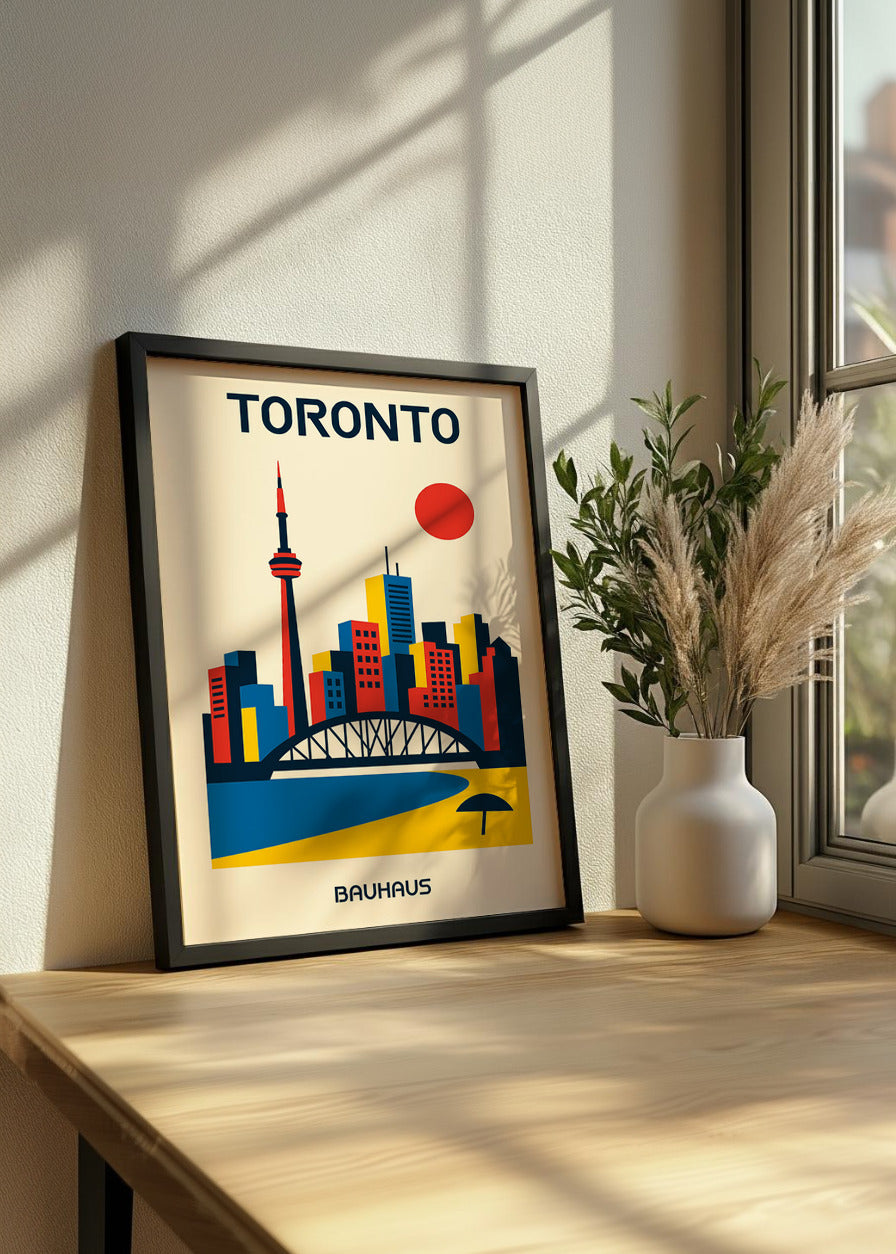 Cuadro Toronto Poster Bauhaus