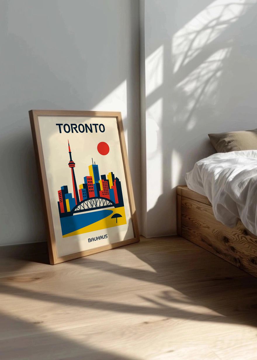 Cuadro Toronto Poster Bauhaus