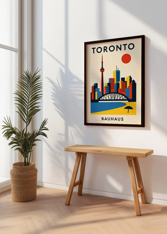 Cuadro Toronto Poster Bauhaus