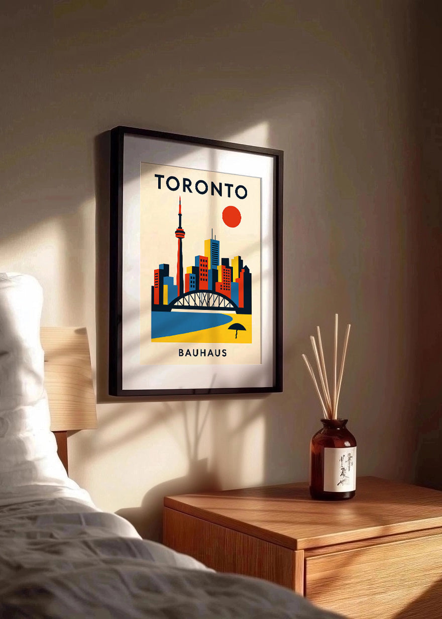 Cuadro Toronto Poster Bauhaus