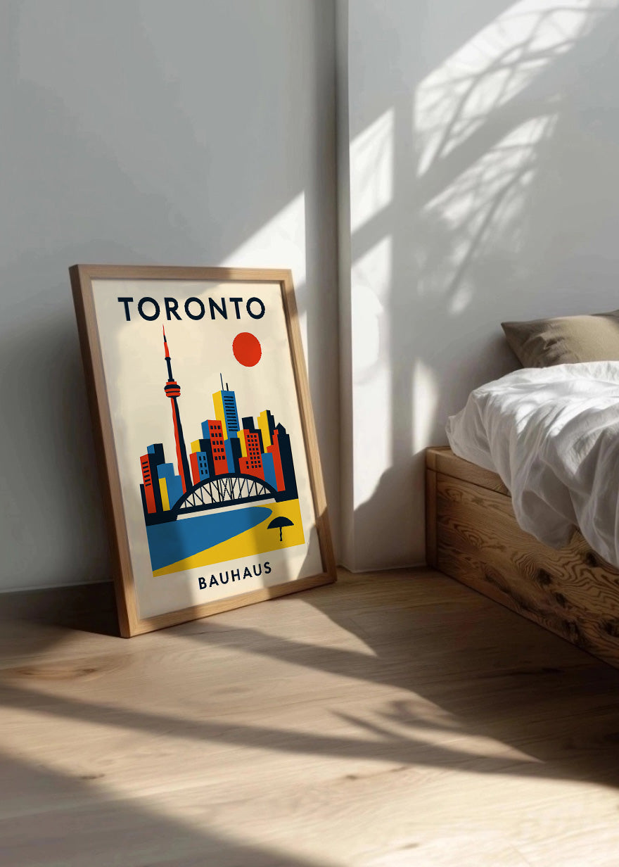 Cuadro Toronto Poster Bauhaus