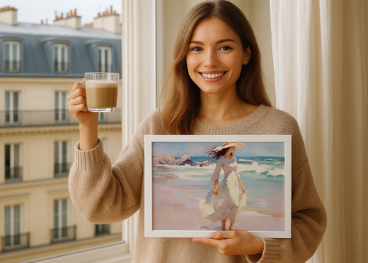 Cuadro ​Tras la brisa del mar