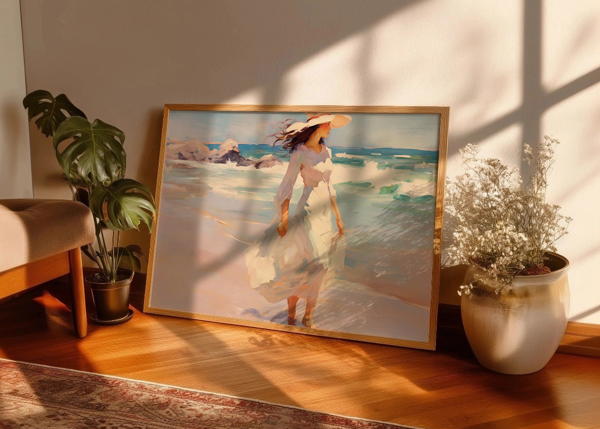 Cuadro ​Tras la brisa del mar