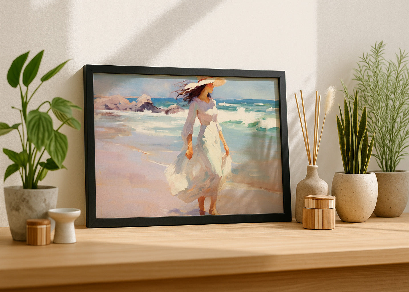 Cuadro ​Tras la brisa del mar