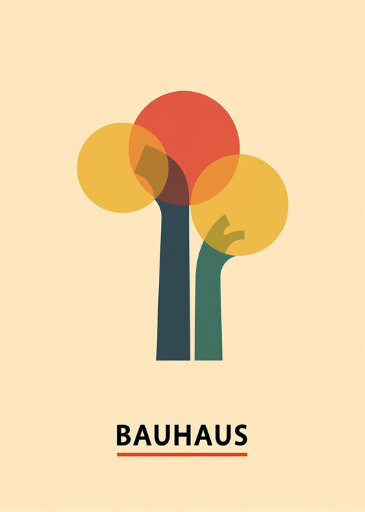 Cuadro Tree Bauhaus