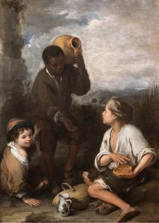 Cuadro Tres muchachos (Murillo)