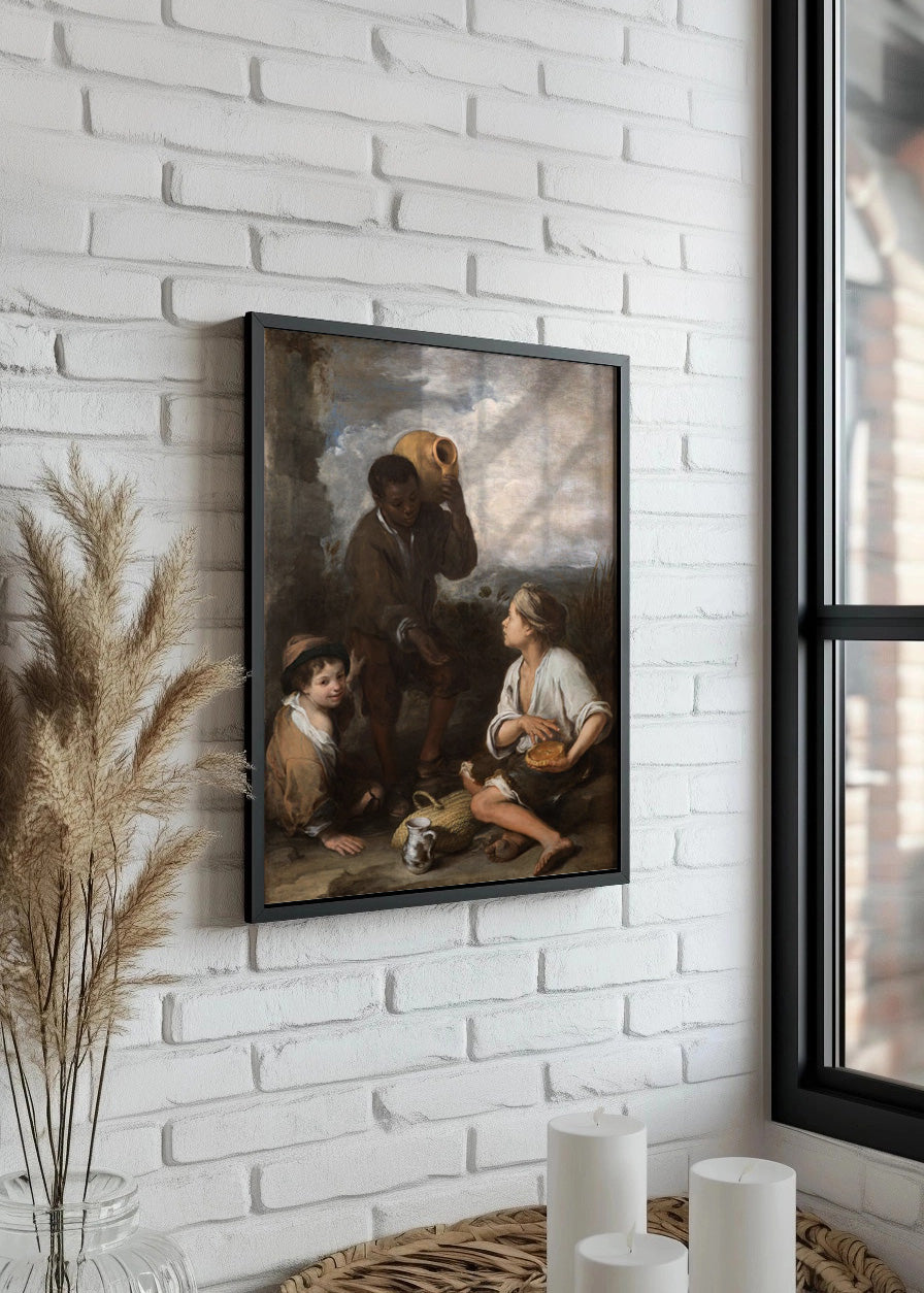 Cuadro Tres muchachos (Murillo)