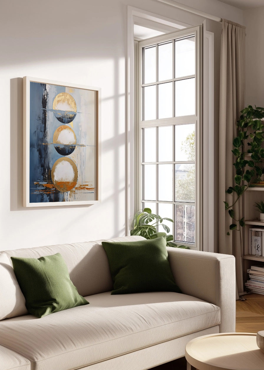 Cuadro ​Tres lunas