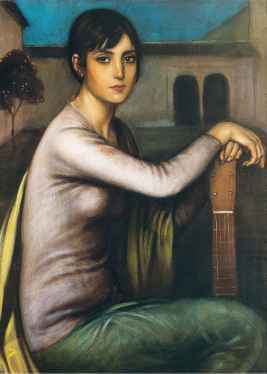 Cuadro Tristeza andaluza (Julio Romero de Torres)