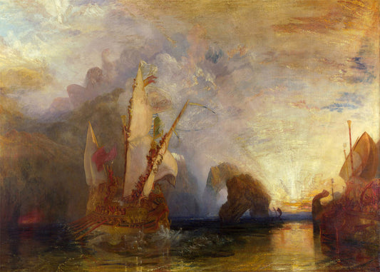 Cuadro ​Ulysses burlando a Polifemo (Turner)