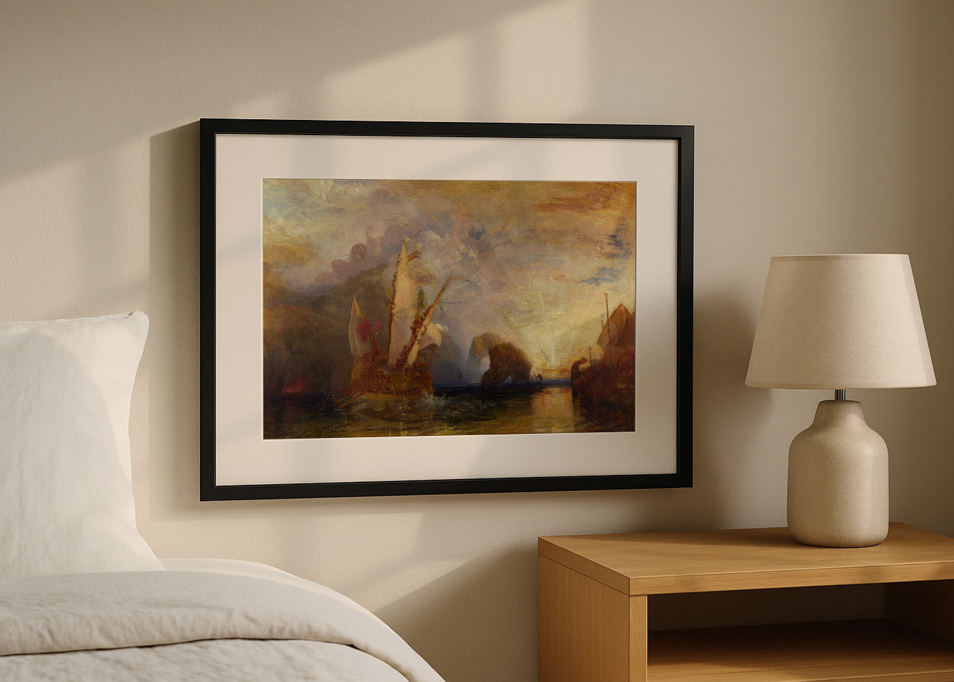 Cuadro ​Ulysses burlando a Polifemo (Turner)