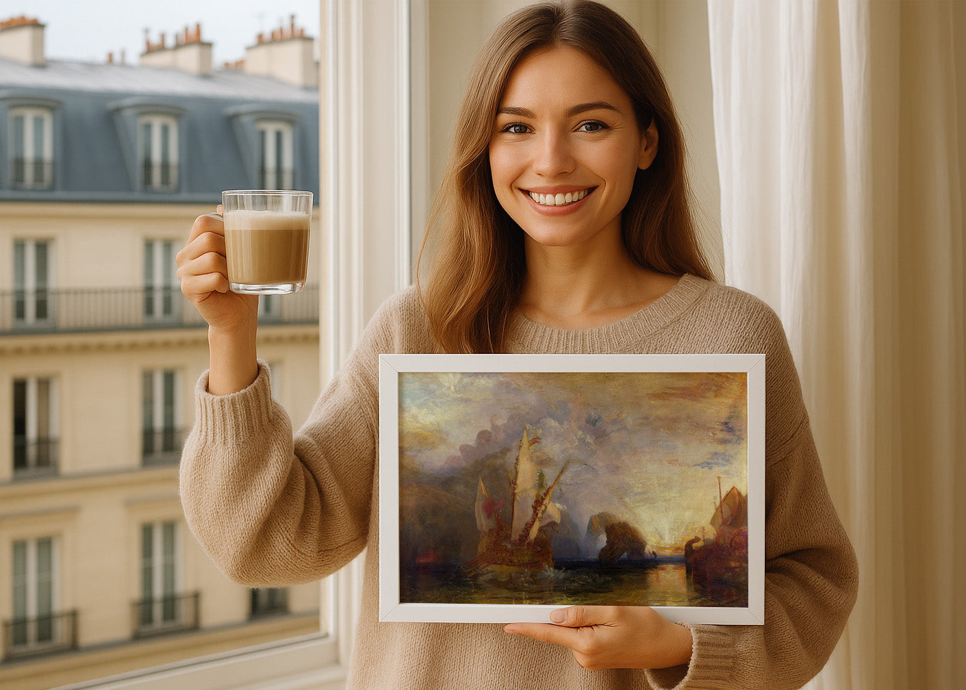 Cuadro ​Ulysses burlando a Polifemo (Turner)