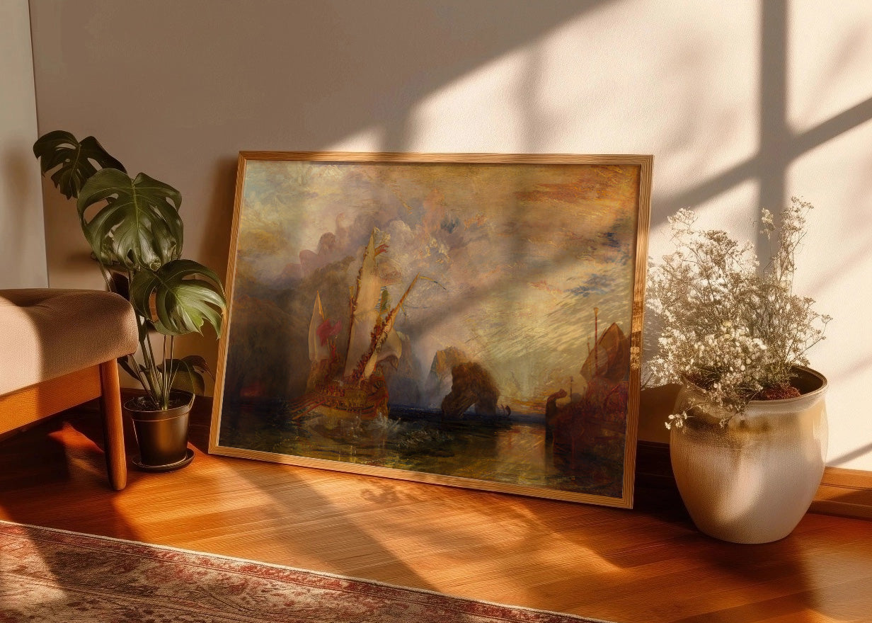 Cuadro ​Ulysses burlando a Polifemo (Turner)