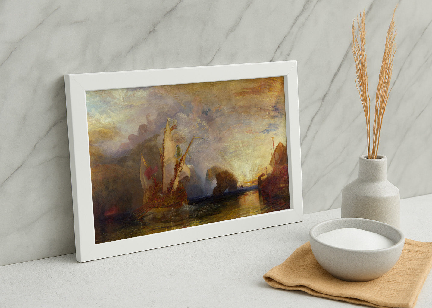 Cuadro ​Ulysses burlando a Polifemo (Turner)