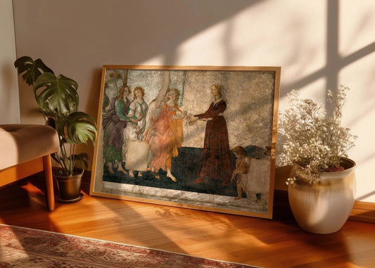 Cuadro ​Venus y las tres Gracias (Sandro Botticelli)