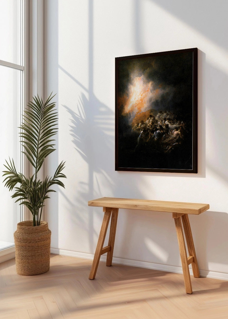 Cuadro ​Un incendio (Goya)