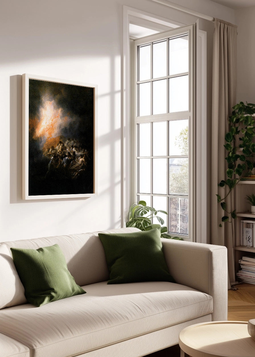 Cuadro ​Un incendio (Goya)